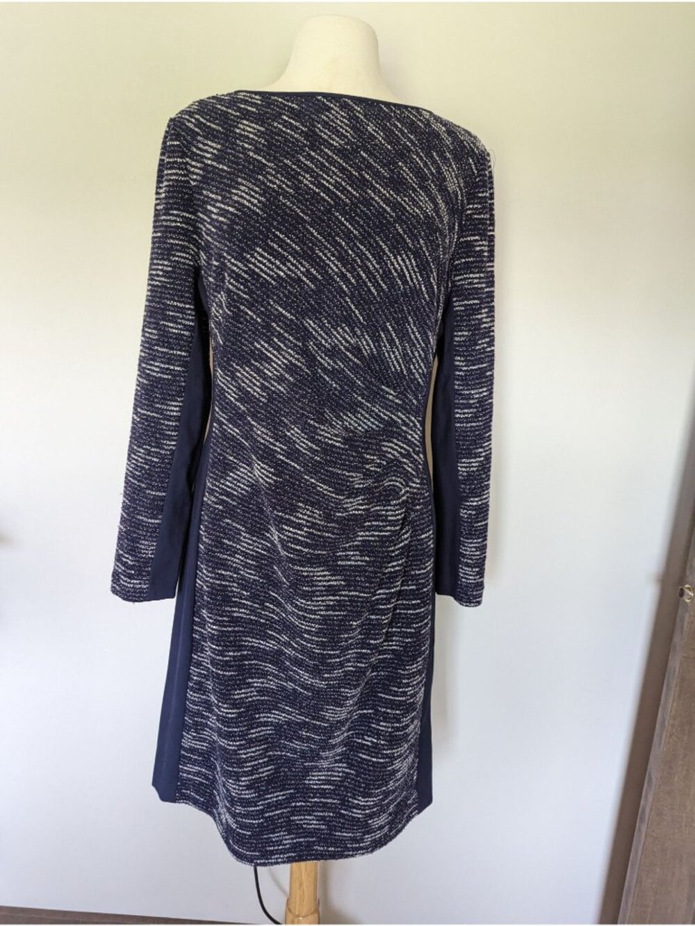 Lauren Ralph Lauren Womens Knit Long Sleeve Sheath Dress Size 16